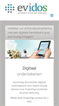 Mobile Screenshot of evidos.nl